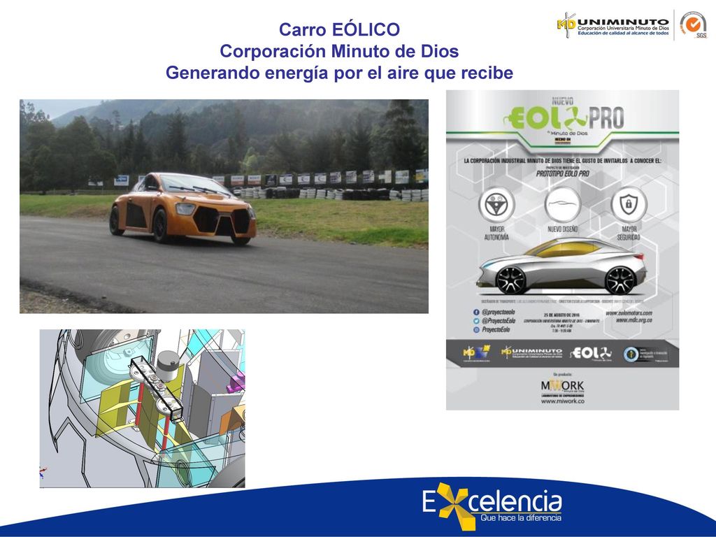 Corporación Minuto de Dios Generando energía por el aire que recibe