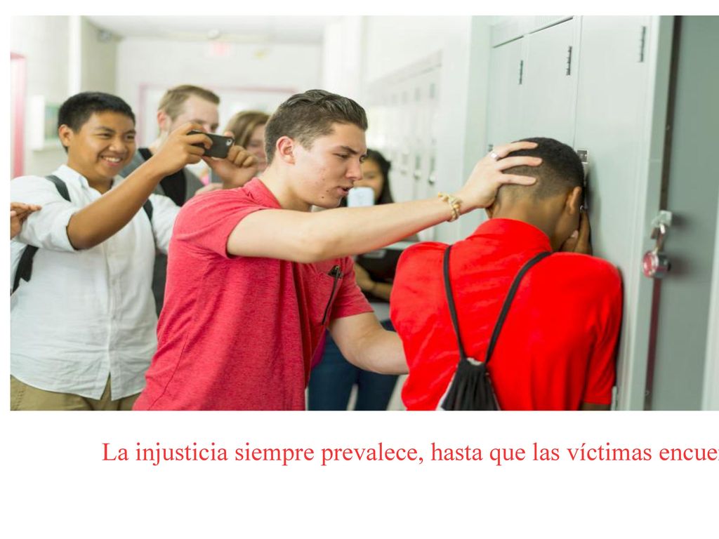 La injusticia siempre prevalece, hasta que las víctimas encuentran el valor para rebelarse contra ella.