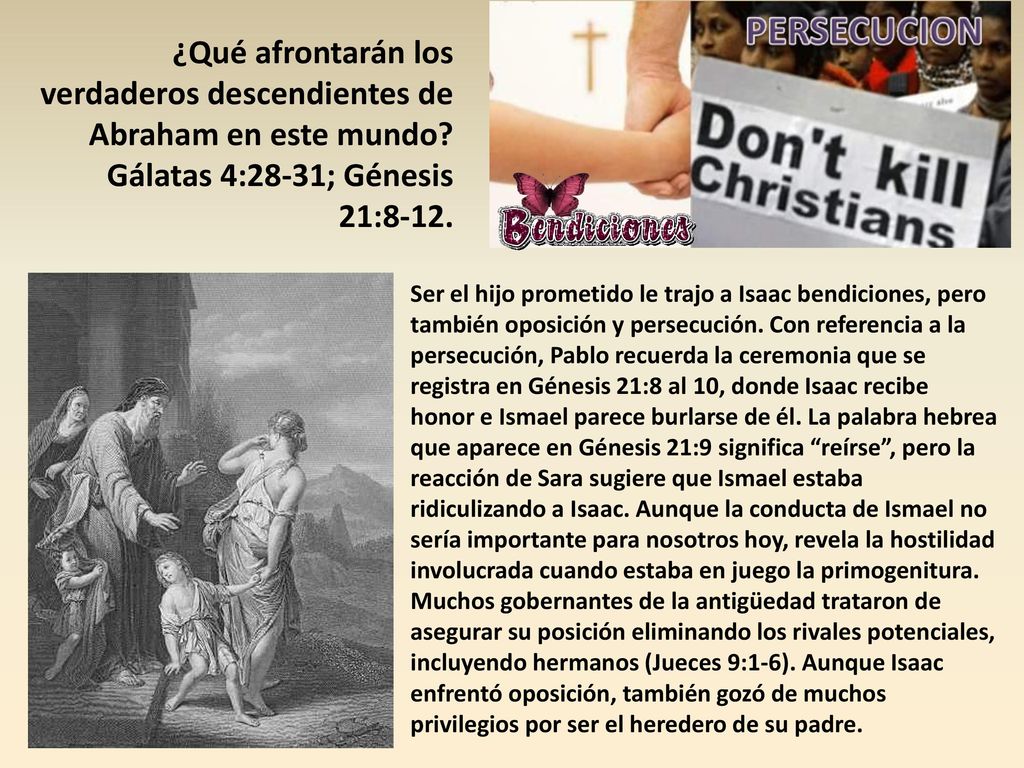 ¿Qué afrontarán los verdaderos descendientes de Abraham en este mundo