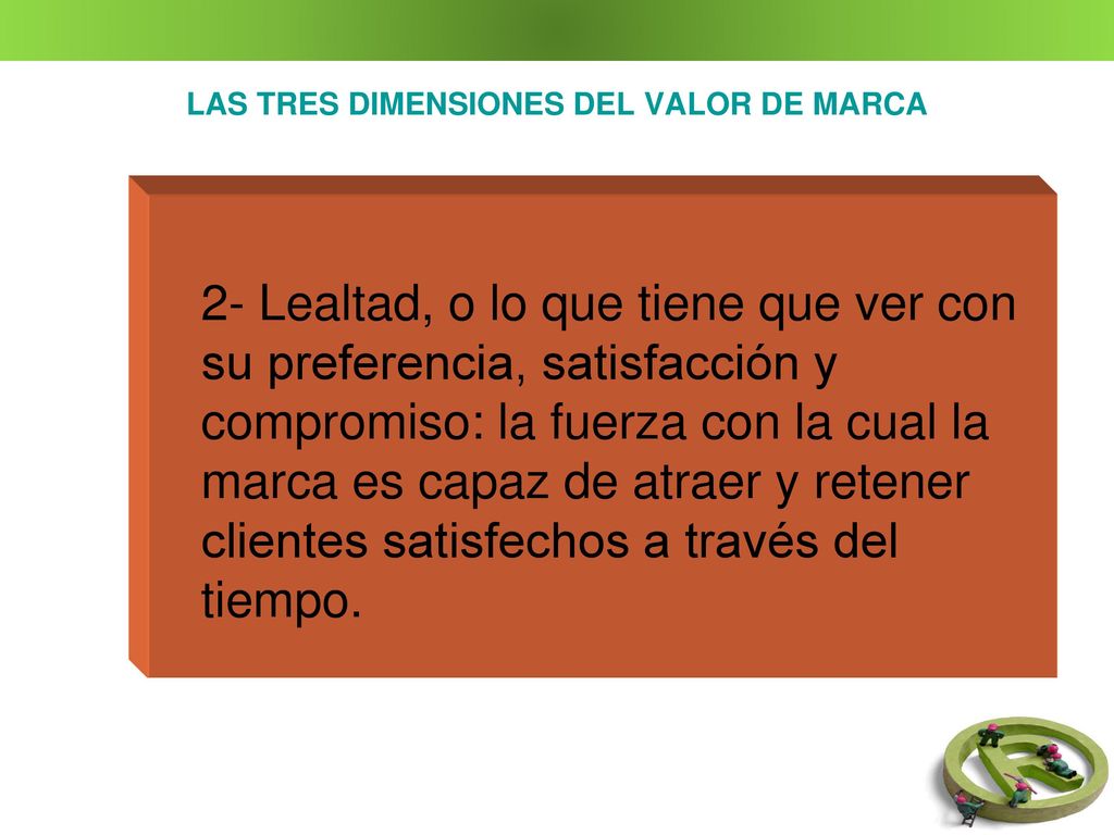 LAS TRES DIMENSIONES DEL VALOR DE MARCA