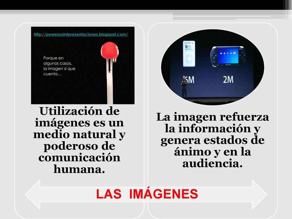 Utilización de imágenes es un medio natural y poderoso de comunicación humana.