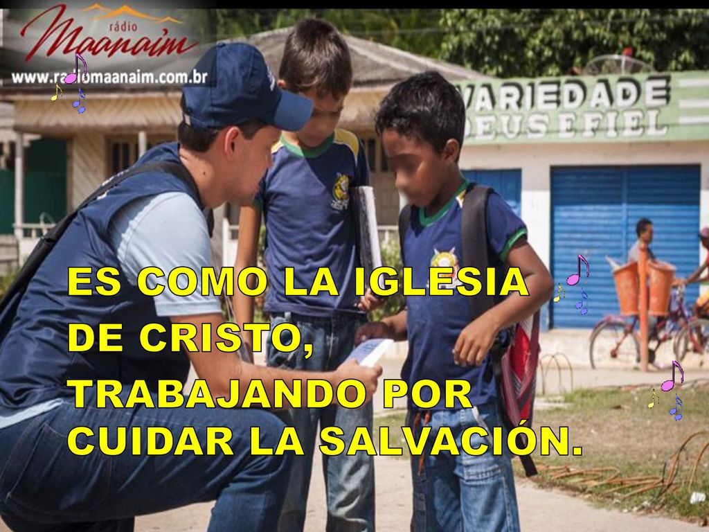 ES COMO LA IGLESIA DE CRISTO, TRABAJANDO POR CUIDAR LA SALVACIÓN.