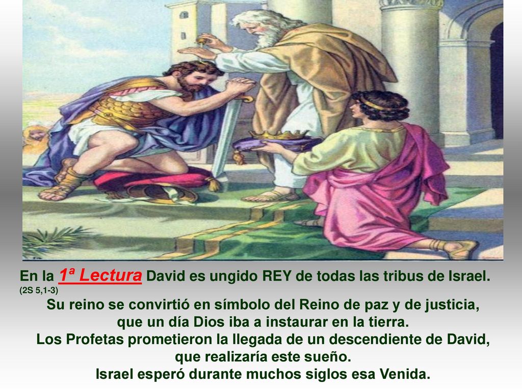 Su reino se convirtió en símbolo del Reino de paz y de justicia,