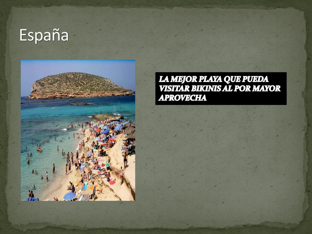 España LA MEJOR PLAYA QUE PUEDA VISITAR BIKINIS AL POR MAYOR APROVECHA