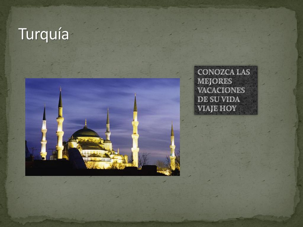 Turquía CONOZCA LAS MEJORES VACACIONES DE SU VIDA VIAJE HOY