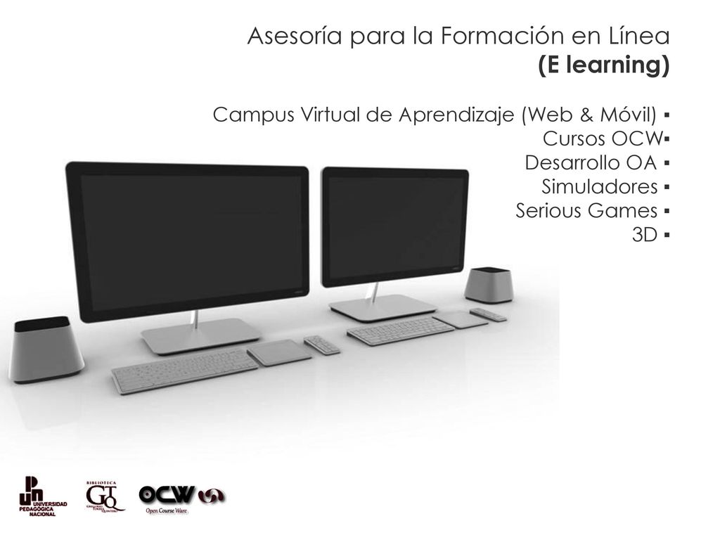 Asesoría para la Formación en Línea (E learning)