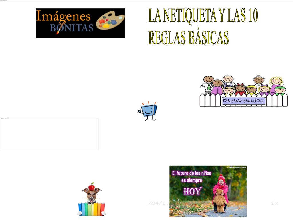 LA NETIQUETA Y LAS 10 REGLAS BÁSICAS