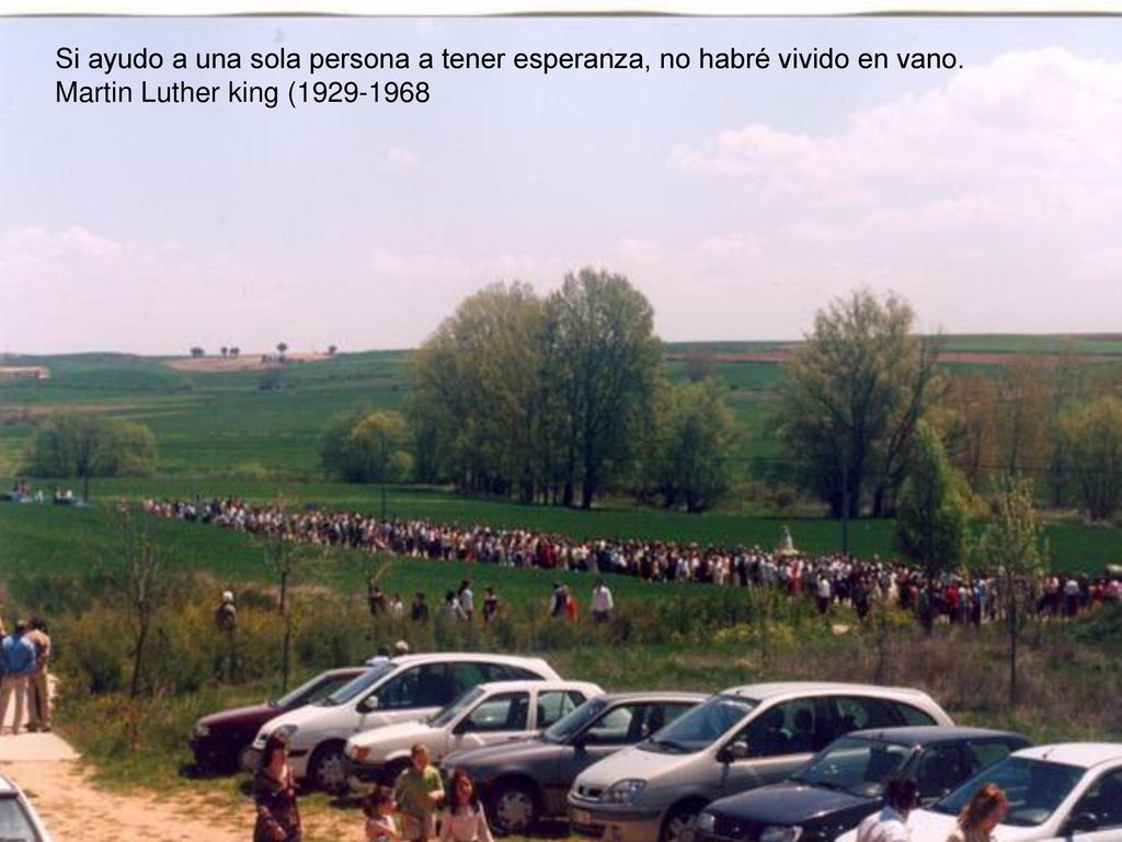 Si ayudo a una sola persona a tener esperanza, no habré vivido en vano