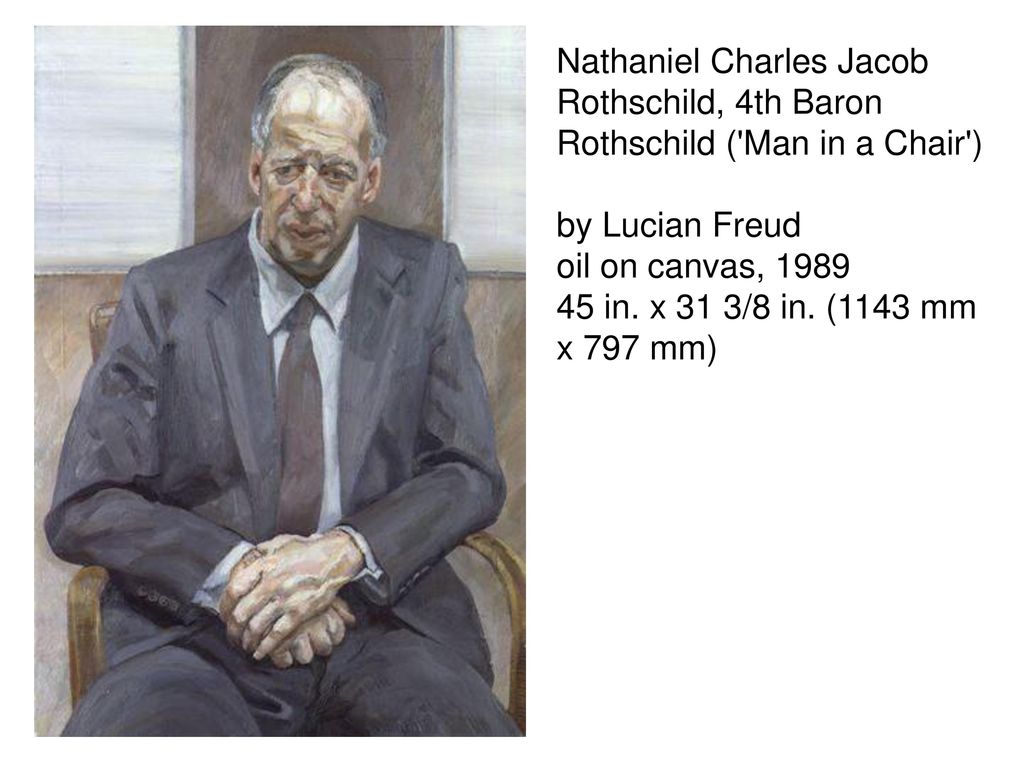 Nathaniel Charles Jacob Rothschild, 4th Baron Rothschild ( Man in a Chair )