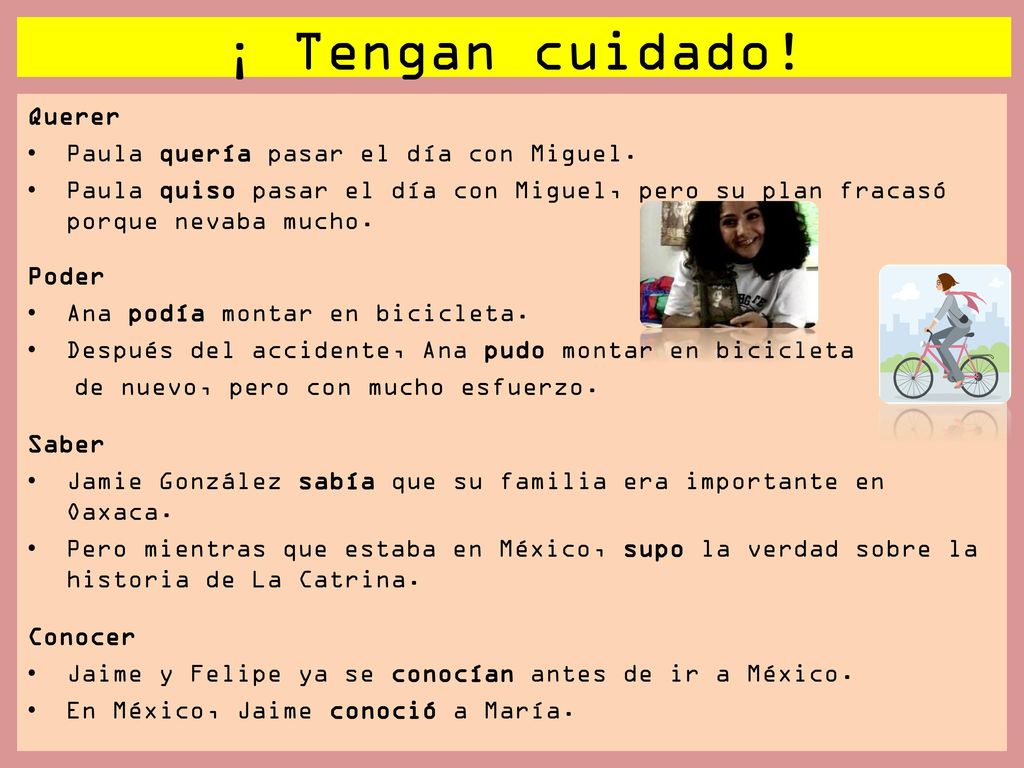 ¡ Tengan cuidado! Querer Paula quería pasar el día con Miguel.