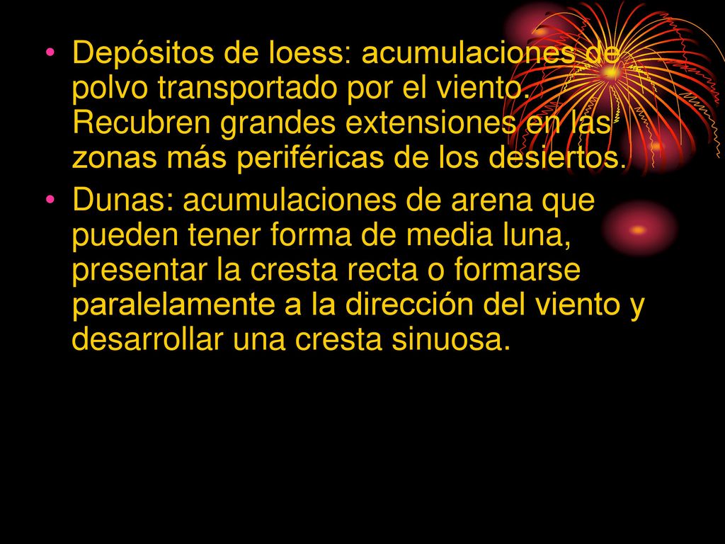 Depósitos de loess: acumulaciones de polvo transportado por el viento