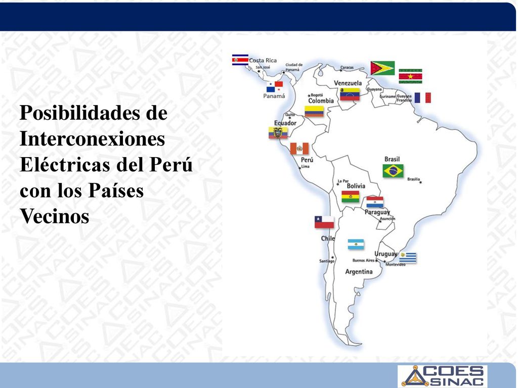 Posibilidades de Interconexiones Eléctricas del Perú con los Países Vecinos