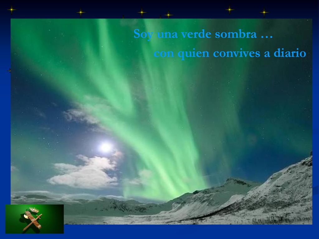Soy una verde sombra … con quien convives a diario