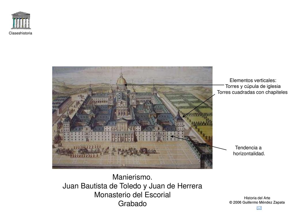 Juan Bautista de Toledo y Juan de Herrera Monasterio del Escorial