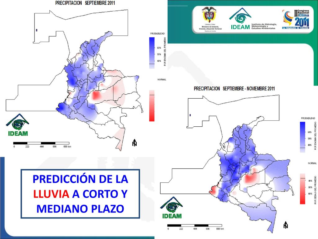 PREDICCIÓN DE LA LLUVIA PARA LOS PRÓXIMOS MESES – MODELO DE CORRELACIÓN CANÓNICA (INFORMACIÓN IDEAM – IRI)
