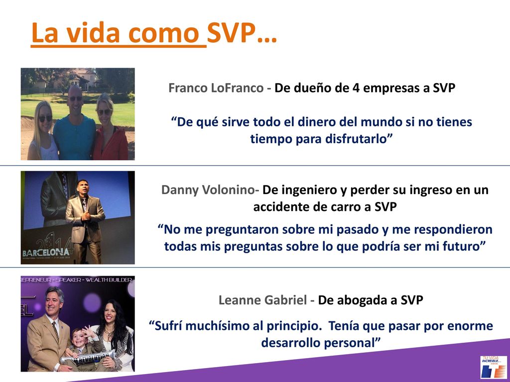 La vida como SVP… Franco LoFranco - De dueño de 4 empresas a SVP