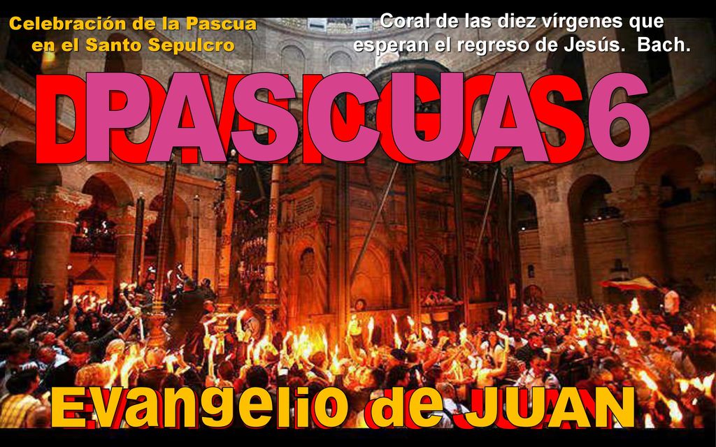 Coral de las diez vírgenes que esperan el regreso de Jesús. Bach.