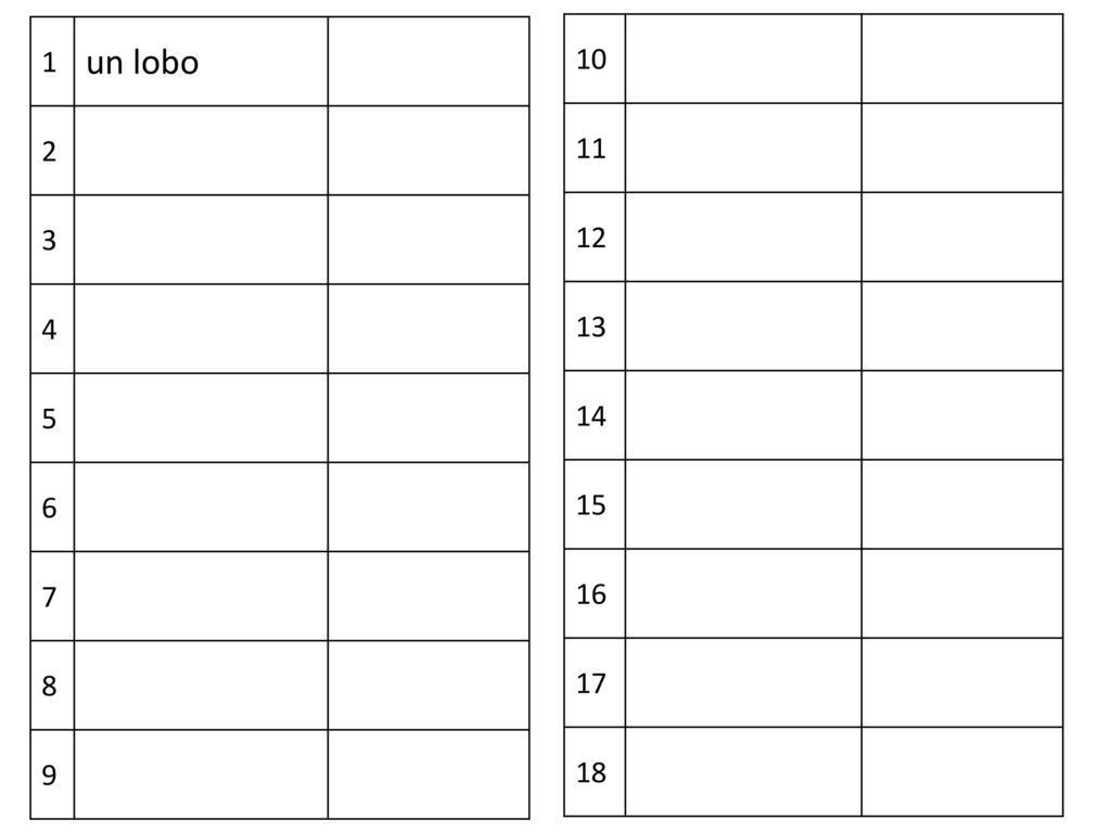 1 un lobo This models the sort of grid they should draw
