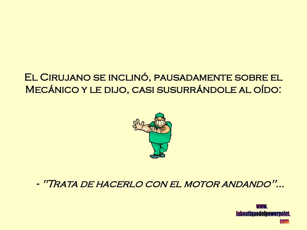 - Trata de hacerlo con el motor andando ...