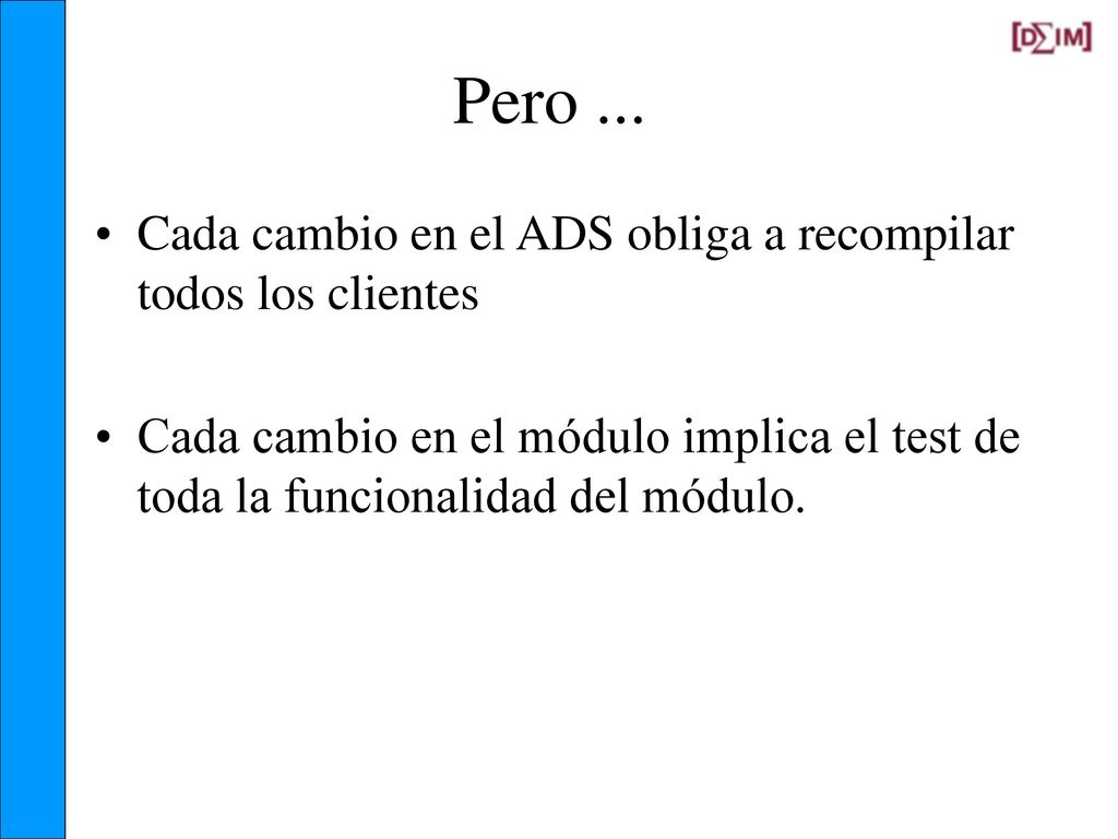 Modelo Procedural (C) DATOS GLOBALES C module C module C module