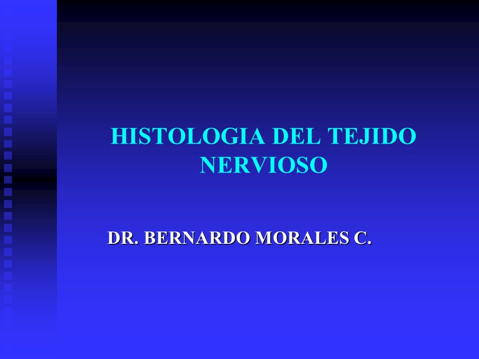 HISTOLOGIA DEL TEJIDO NERVIOSO