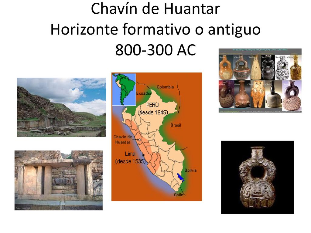 Chavín de Huantar Horizonte formativo o antiguo AC