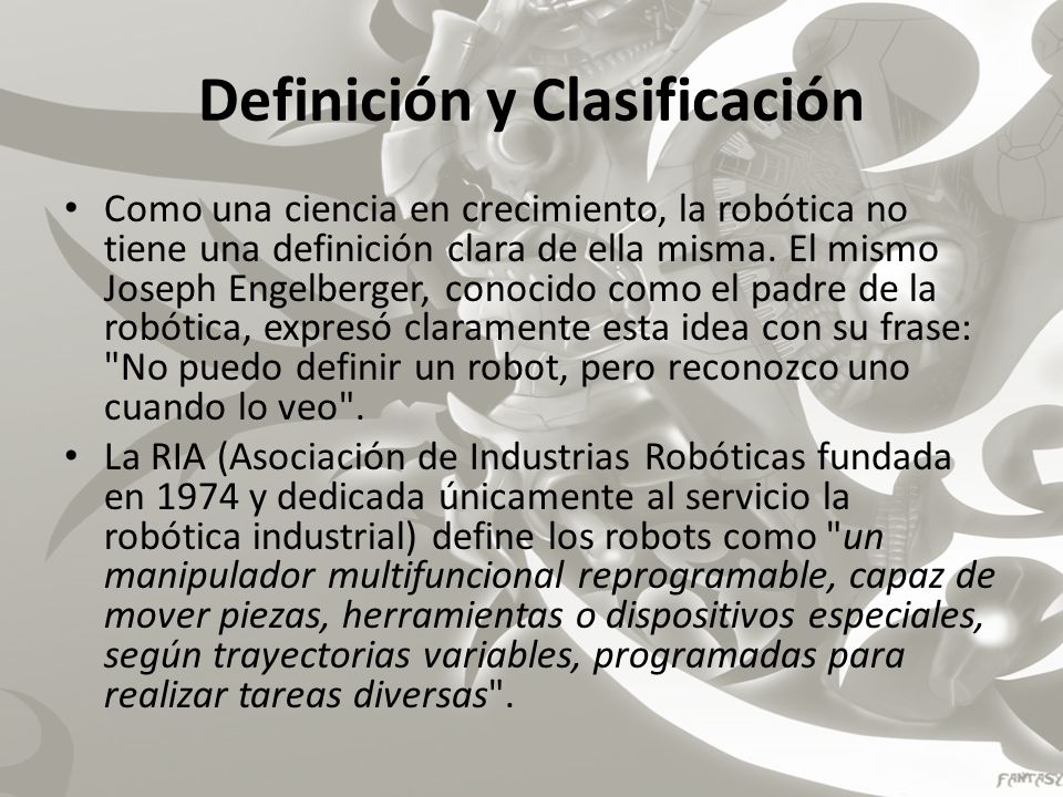 Definición y Clasificación