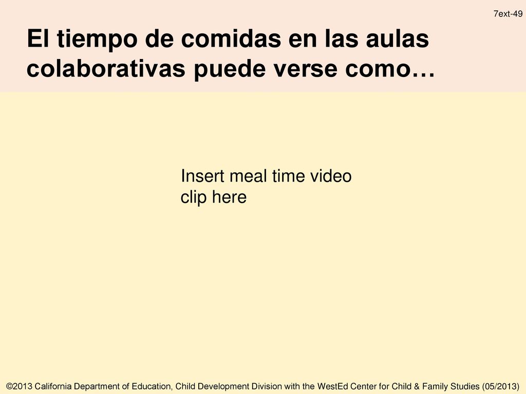 El tiempo de comidas en las aulas colaborativas puede verse como…
