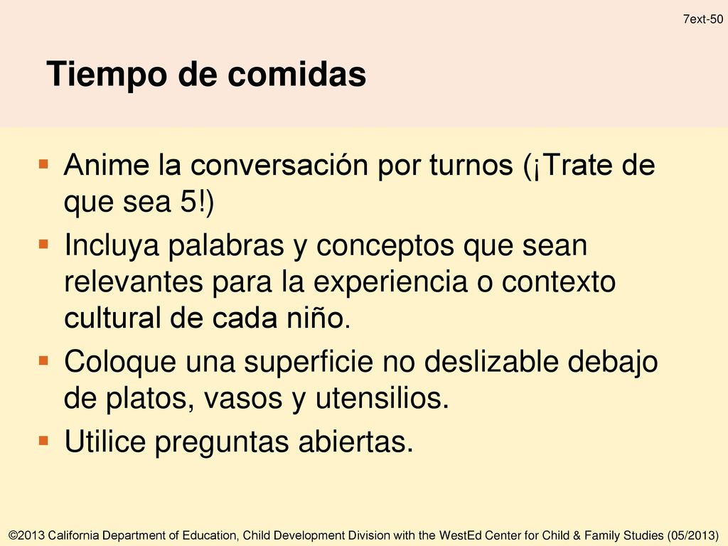 Tiempo de comidas Anime la conversación por turnos (¡Trate de que sea 5!)