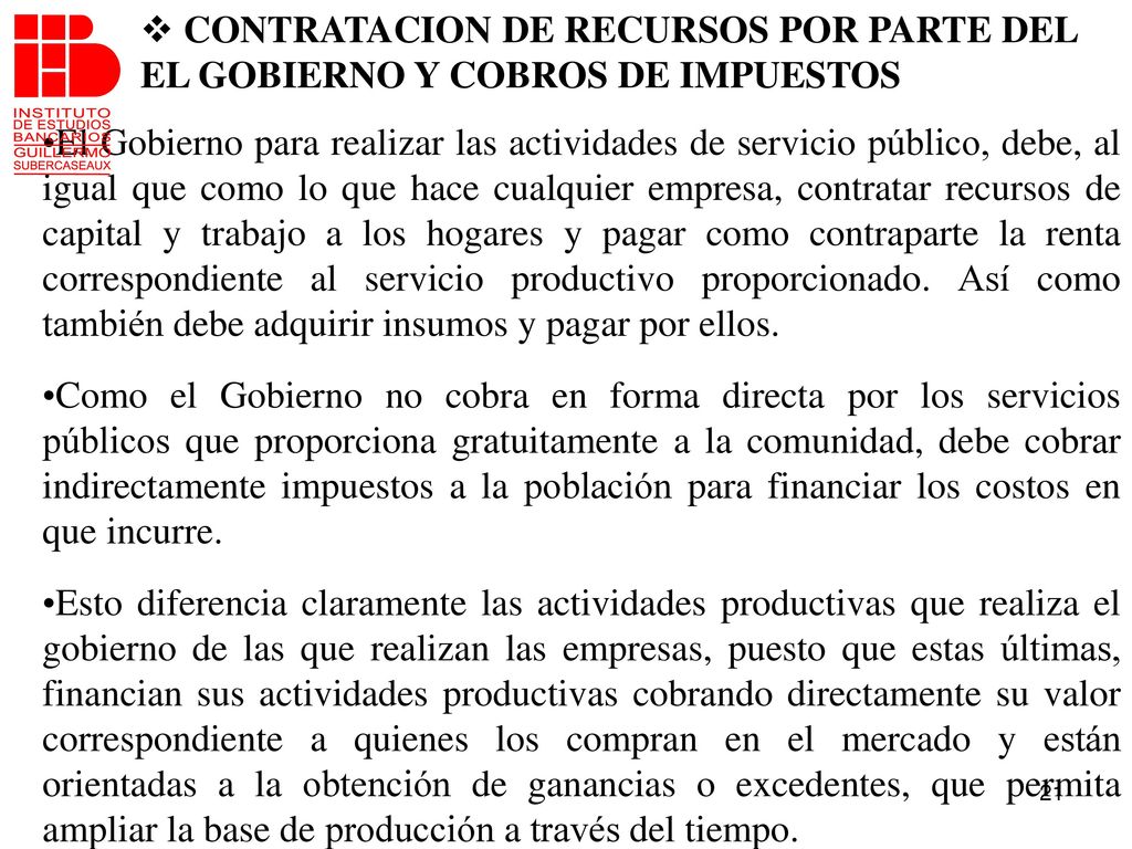 CONTRATACION DE RECURSOS POR PARTE DEL EL GOBIERNO Y COBROS DE IMPUESTOS