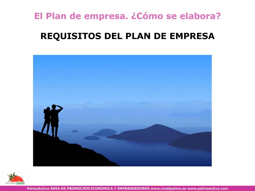El Plan de empresa. ¿Cómo se elabora REQUISITOS DEL PLAN DE EMPRESA