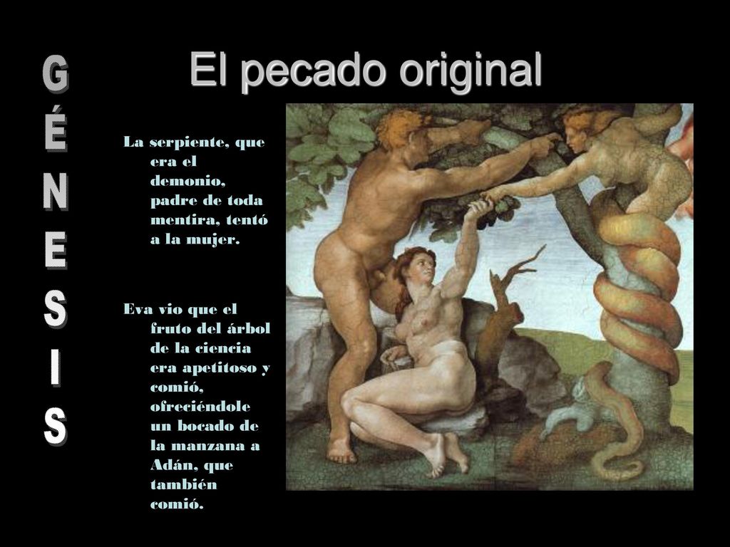 El pecado original G É N E S I