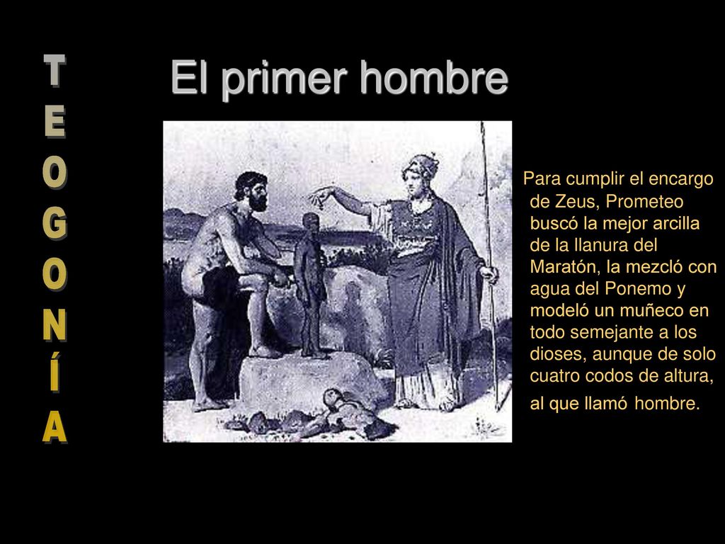 El primer hombre T E O G N Í A