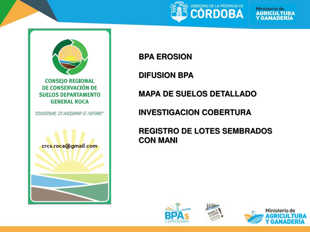 BPA EROSION DIFUSION BPA. MAPA DE SUELOS DETALLADO.
