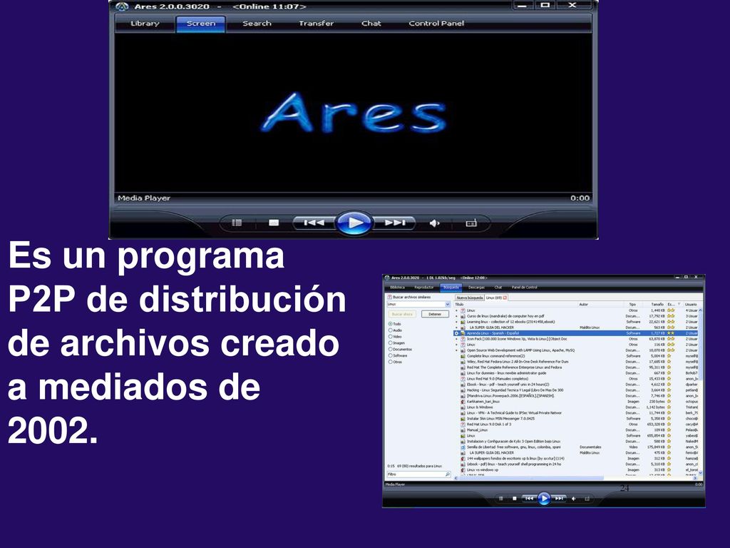 Es un programa P2P de distribución de archivos creado a mediados de 2002.