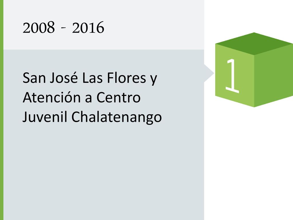 San José Las Flores y Atención a Centro Juvenil Chalatenango