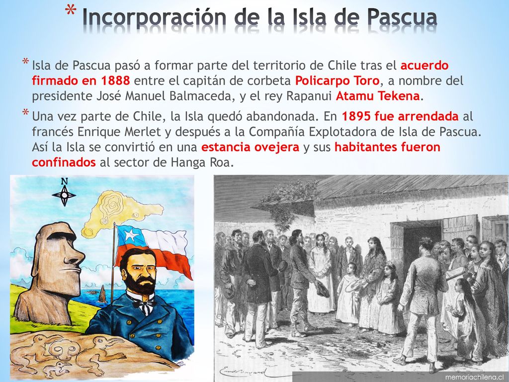 Incorporación de la Isla de Pascua