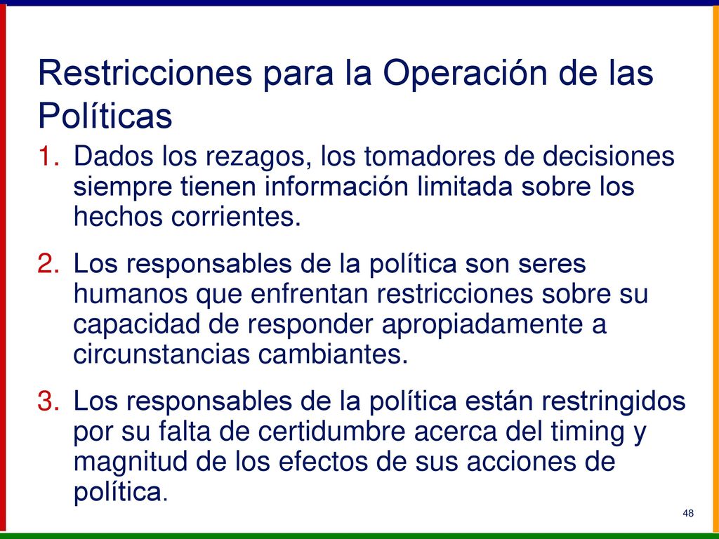 La Ecuación de Fisher Que asume estables V y T: