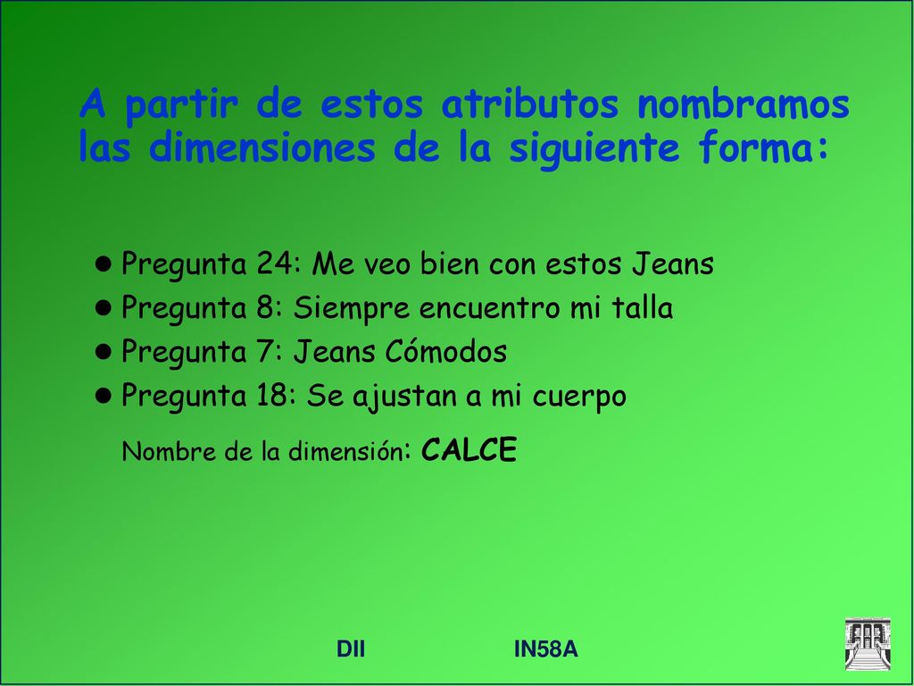 A partir de estos atributos nombramos las dimensiones de la siguiente forma: