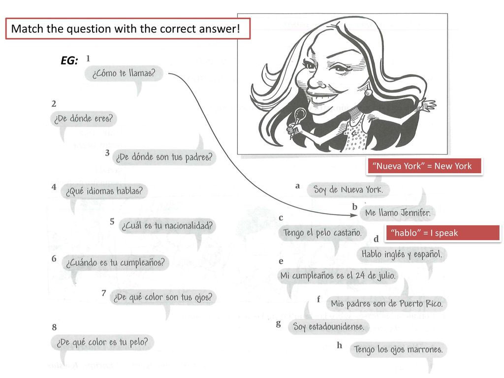 Match the question with the correct answer!