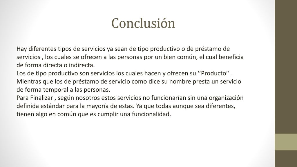 Conclusión