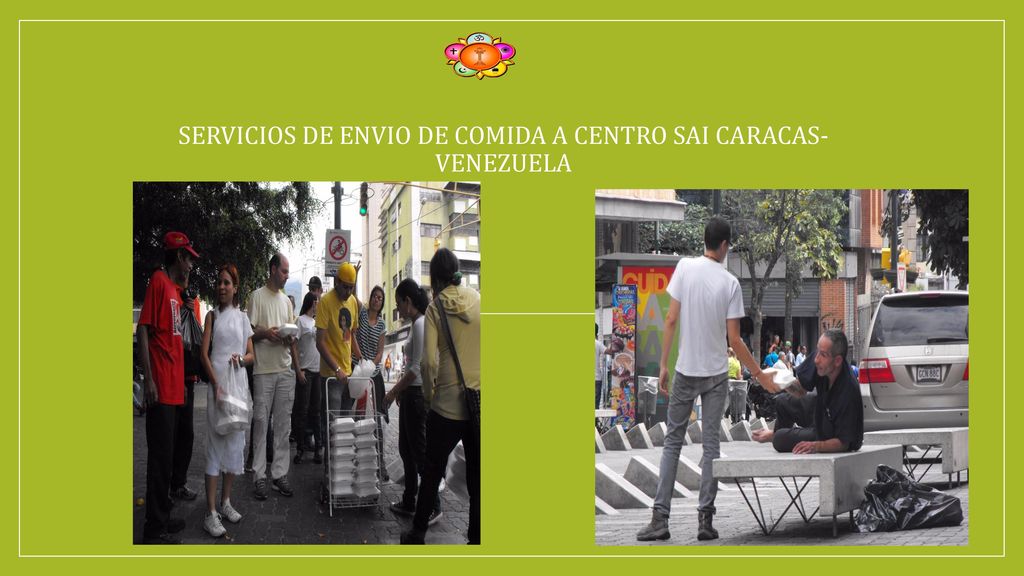 SERVICIOS DE ENVIO DE COMIDA A CENTRO SAI CARACAS- VENEZUELA