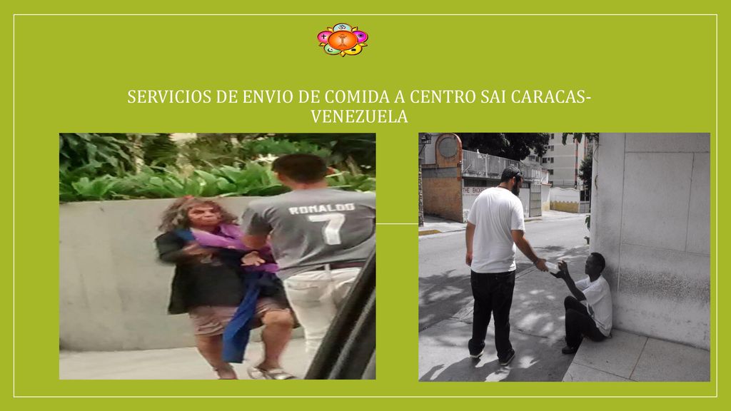 SERVICIOS DE ENVIO DE COMIDA A CENTRO SAI CARACAS- VENEZUELA