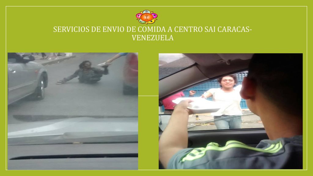 SERVICIOS DE ENVIO DE COMIDA A CENTRO SAI CARACAS- VENEZUELA
