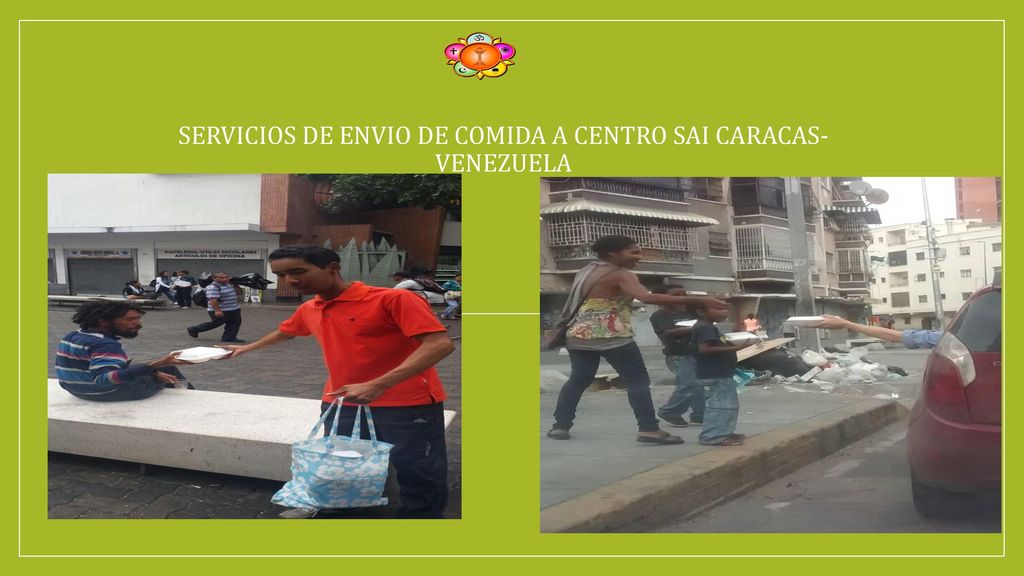 SERVICIOS DE ENVIO DE COMIDA A CENTRO SAI CARACAS- VENEZUELA