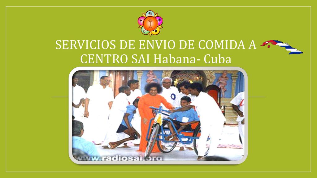 SERVICIOS DE ENVIO DE COMIDA A CENTRO SAI Habana- Cuba
