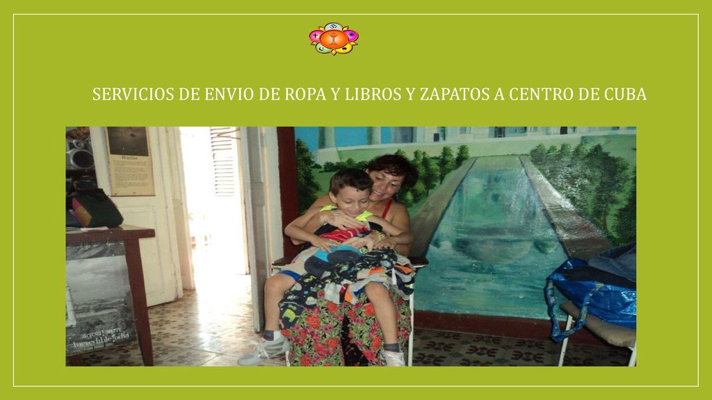 SERVICIOS DE ENVIO DE ROPA Y LIBROS Y ZAPATOS A CENTRO DE CUBA
