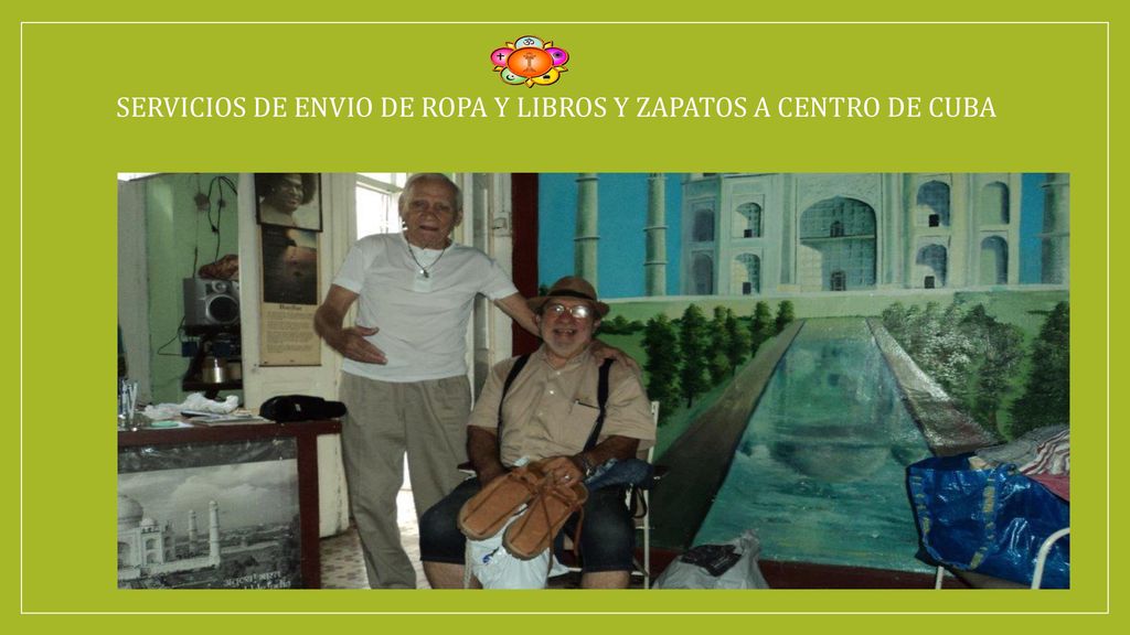 SERVICIOS DE ENVIO DE ROPA Y LIBROS Y ZAPATOS A CENTRO DE CUBA