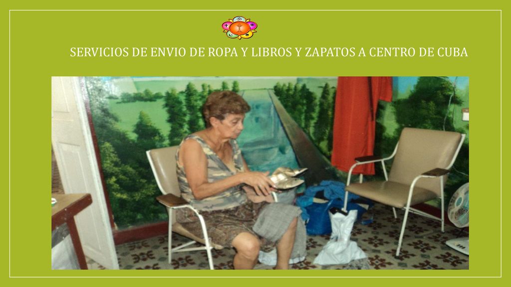 SERVICIOS DE ENVIO DE ROPA Y LIBROS Y ZAPATOS A CENTRO DE CUBA