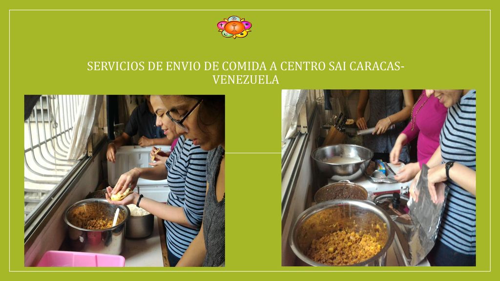 SERVICIOS DE ENVIO DE COMIDA A CENTRO SAI CARACAS- VENEZUELA